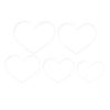 Heart-Shaped Floating Plant Ring - 5 Pack view 1