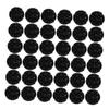 Kisangel Compact Filter Balls, 50-Piece PVC Tank Filter, Black, for Aquariums and Garden Ponds view 1