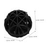 Kisangel Compact Filter Balls, 50-Piece PVC Tank Filter, Black, for Aquariums and Garden Ponds view 2