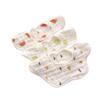 BESTonZON Cotton Baby Bibs, 3-Pack, 8-Layer, Flower-Shaped view 1