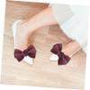 COLLBATH Decorative Bows for Shoes and Clothing, 4 Yarn Shoe Clips view 2