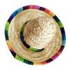 Parliky Small Straw Hat for Dogs and Cats, Wide-Brim Decorative Hat, Lightweight Summer Accessory for Parties and Photoshoots view 1