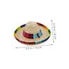 BCOATH Small Woven Hat for Pets view 2