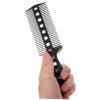 Adjustable Fade Haircut Comb Set, Black view 3