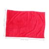 MOLUCKFU Solid Red Polyester Fiber Pet Blanket 50 x 70 cm view 2