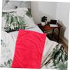 MOLUCKFU Solid Red Polyester Fiber Pet Blanket 50 x 70 cm view 4