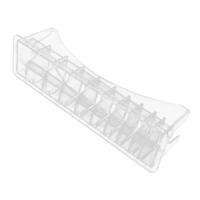 Plastic Guide Comb Storage Box for Barbershops with Compartments