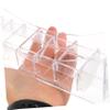 Plastic Guide Comb Storage Box for Barbershops with Compartments view 4