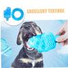 WOONEKY Summer Freezable Dog Toys, TPR, 2-Pack, Break-Resistant Puppy Chew Toys for Hot Days and Dental Care view 3