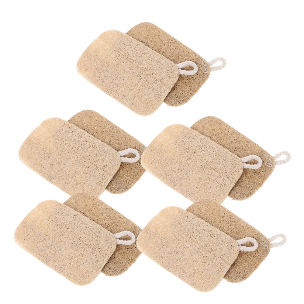 Beavorty 10-Piece Loofah Kitchen Sponges for Dishes