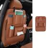 IAZRENOV Leather Seat Back Protector Organizer for Dacia Duster 1st/2nd Gen view 1