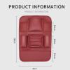 IAZRENOV Leather Seat Back Protector Organizer for Dacia Duster 1st/2nd Gen view 3