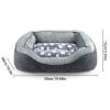 Washable Dog Bed with Thick Padding and Non-Slip Bottom view 2