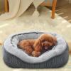 Washable Dog Bed with Thick Padding and Non-Slip Bottom view 4