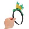 Pineapple Headband with Glitter and Felt for Girls, Hawaii Party view 3