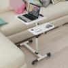 Adjustable Bed Table with Concealed Wheels for Home and Medical Use view 4