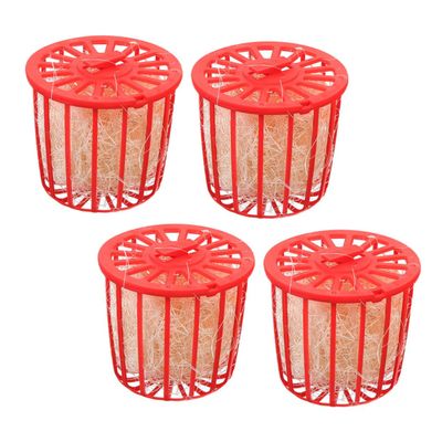 NULYLU Bird Nests, 4-Pack, Washable Plastic and Jute