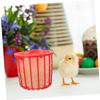 NULYLU Bird Nests, 4-Pack, Washable Plastic and Jute view 4