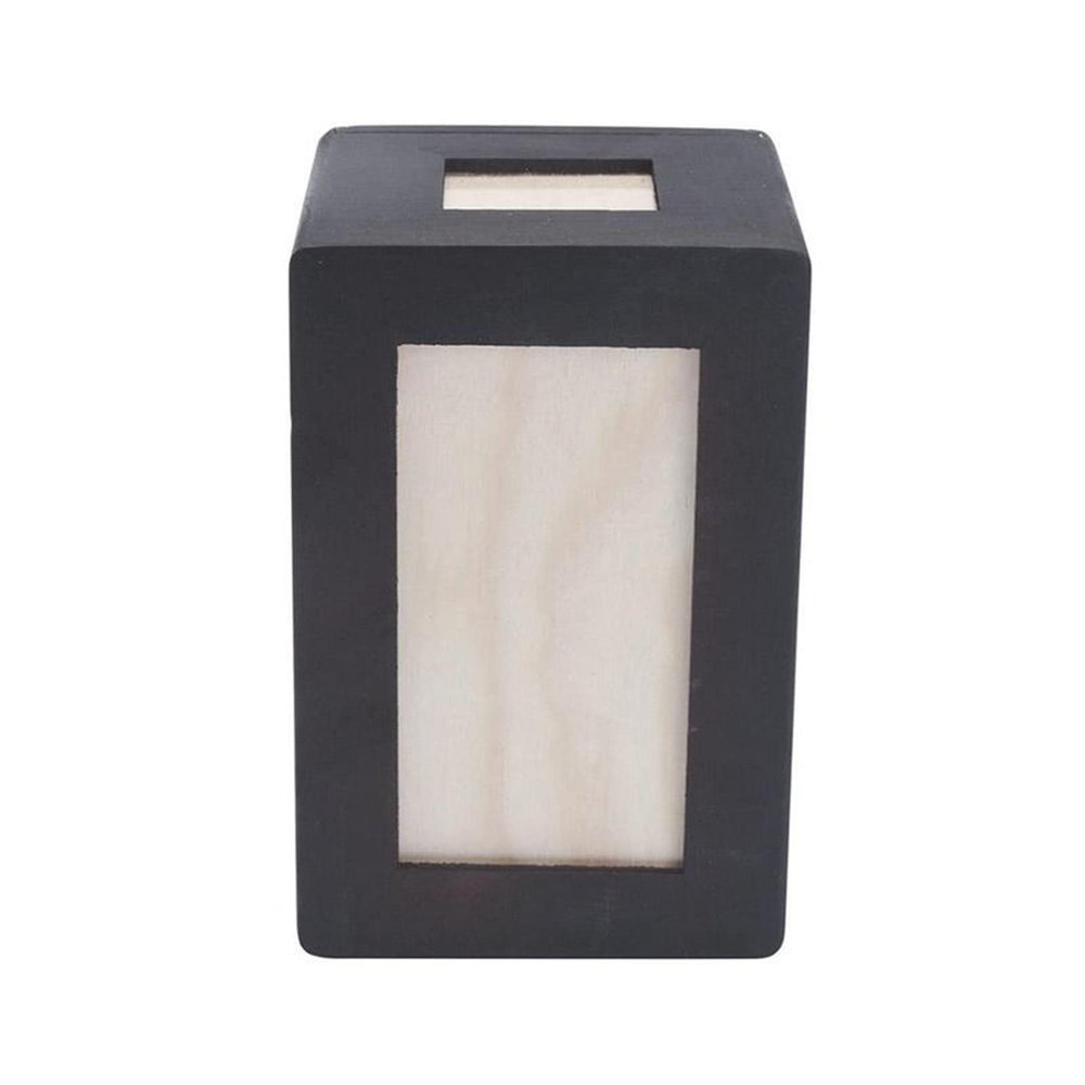 Wooden Pet Urn and Memorial Keepsake Box for Dogs and Cats