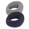 Ergonomic Face Cushion for Beauty Salon Massage Beds, Gray and Dark Blue view 1