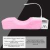 Flocked Memory Foam Lash Pillow with Stand, LED Light, and Washable Trays for Salons view 2