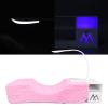 Flocked Memory Foam Lash Pillow with Stand, LED Light, and Washable Trays for Salons view 3