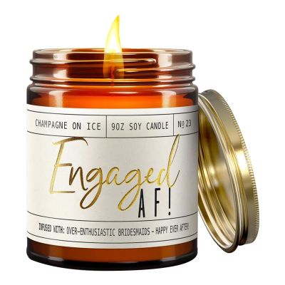Uhngw Aromatherapy Candle, 9 oz Soy Scented Candle, Happy Birthday Candle, 40-Hour Burn Time