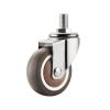 4-Pack Quiet Universal Swivel Rubber Casters for Office/Computer Chairs (2-Inch Threaded Style) view 1