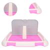 Tomvorks Puppy Toilet for Indoor Training and Scheduled Urination—Protect Your [Unspecified Item] and Keep Your Pet Clean—Ideal for Small Dogs, Made of (Pink) view 3