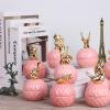 Pink Pet Cremation Urn with Lid for Dogs and Cats view 2