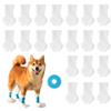 FFWTPY 20 Disposable Dog Shoes, Waterproof, Non-Slip, Breathable Dog Booties with Straps view 1