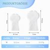 FFWTPY 20 Disposable Dog Shoes, Waterproof, Non-Slip, Breathable Dog Booties with Straps view 2