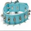 JKDSAO PU Leather Dog Collar with Studs, Red, XL view 3