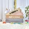 Keruidian Personalized Dog Toy Storage Basket with Name, 41 x 32 x 21 cm view 3