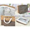 Keruidian Personalized Dog Toy Storage Basket with Name, 41 x 32 x 21 cm view 4