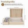 4-in-1 Wooden Rabbit Hay Feeder with Water Bottle, Bowl and Plastic Litter Tray view 2