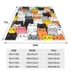 ATOurDealss Cartoon Cat Blanket view 3
