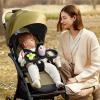 Stroller Snack Tray, Food Tray for Snacks, Fruit and Water Bottle (Black) view 3