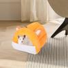 Qizeroty Hamster Cave Bed, Warm Bed for Hamsters and Rabbits view 3