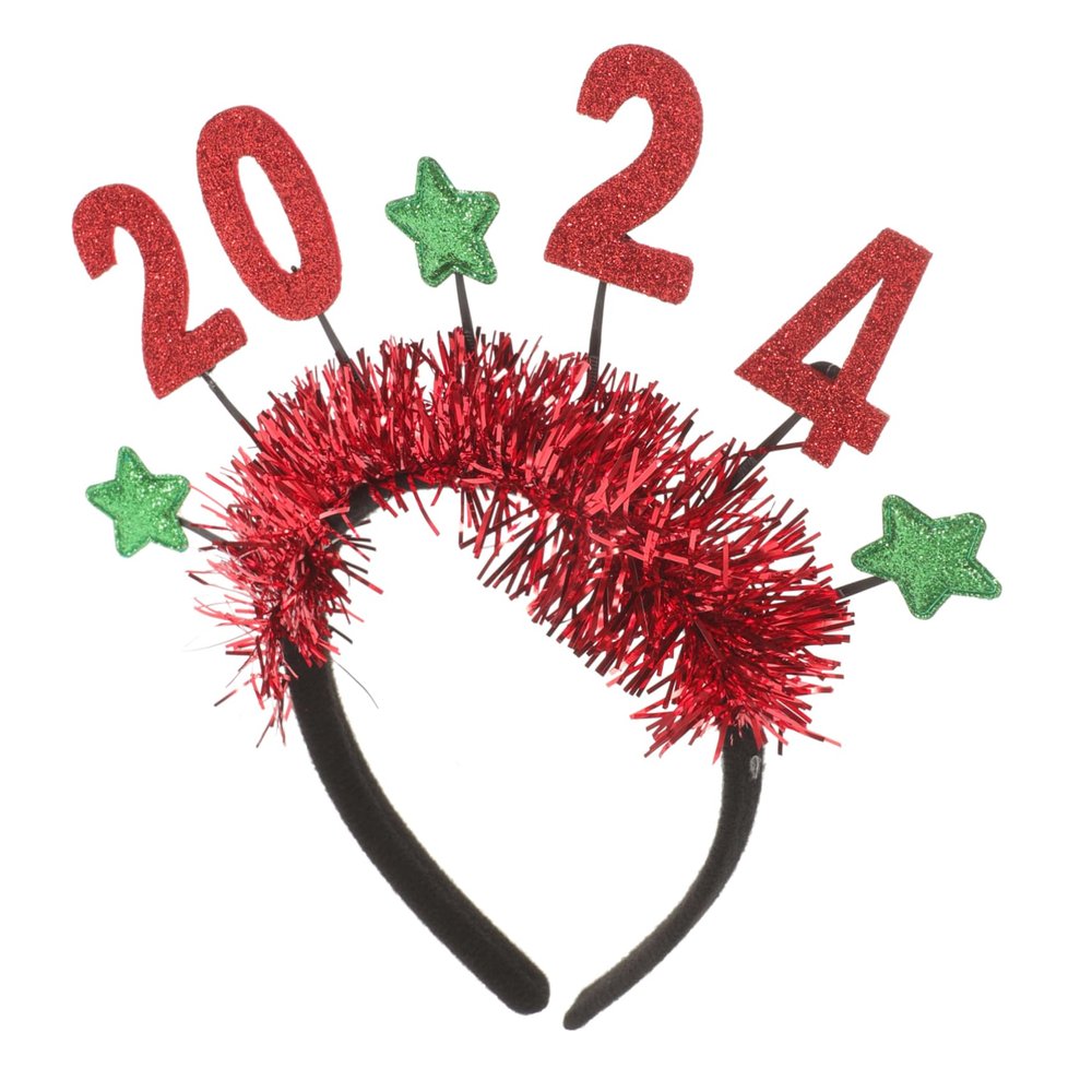 LIFKOME New Year's Party Headband for Adults, Women and Men