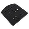 Black Leather Hairdressing Scissors Case for Salon Tools view 1