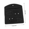 Black Leather Hairdressing Scissors Case for Salon Tools view 2