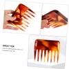 AUTSUPPL 2-Piece Vintage Wide-Tooth Comb Set for Hair Styling and Scalp Massage view 2