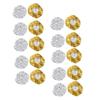 NULYLU Reusable Aluminum Foil Hair Caps, 20-Pack, Heat-Retaining for Deep Conditioning view 1