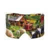 Farm Animal Print Sleep Mask with Soft Eye Cover and Ear Covers view 1