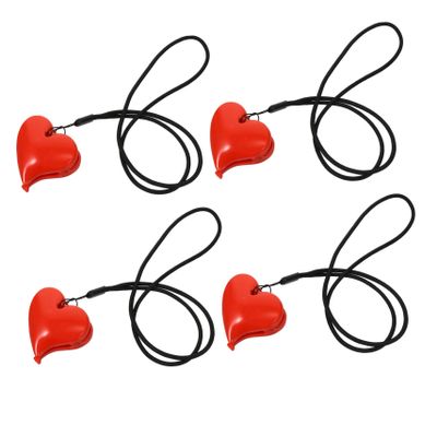 MOLUCKFU 2-Piece Multifunctional Heart-Shaped Stroller Clips