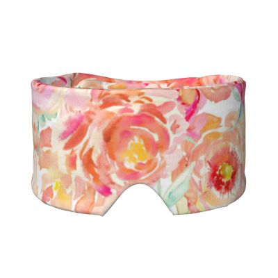 Sleep Mask for Men and Women with Ear Covers, Soft Eye Cover and Headband for Travel and Naps