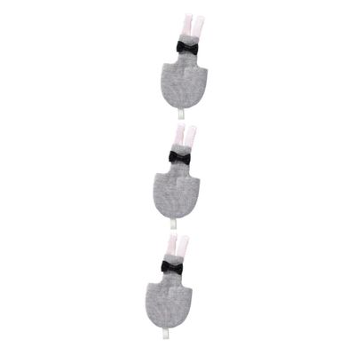 BUGUUYO 3-Piece Creative Bird Clothing for Pet Parrots, Waterproof Flight Suits with Integrated Diaper for Budgerigars and Cockatiels, Dark Gray