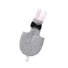 BUGUUYO 3-Piece Creative Bird Clothing for Pet Parrots, Waterproof Flight Suits with Integrated Diaper for Budgerigars and Cockatiels, Dark Gray view 2