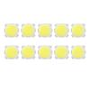 10-Pack Round COB 3W High-Power LED Chip Bulb Lights, Warm White/Natural White/White 6500K view 1